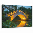 Luminous Bridge Artwork – Scenic Landscape Canvas Print Design