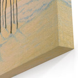 Winter Serenity - Abstract Floral Wall Art with Subtle Hues