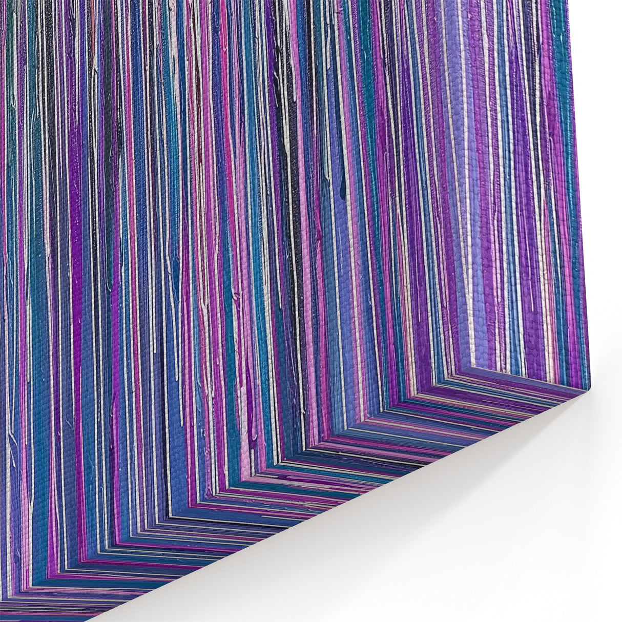 Golden Reflection - Abstract Floral Wall Art with Vibrant Elegance