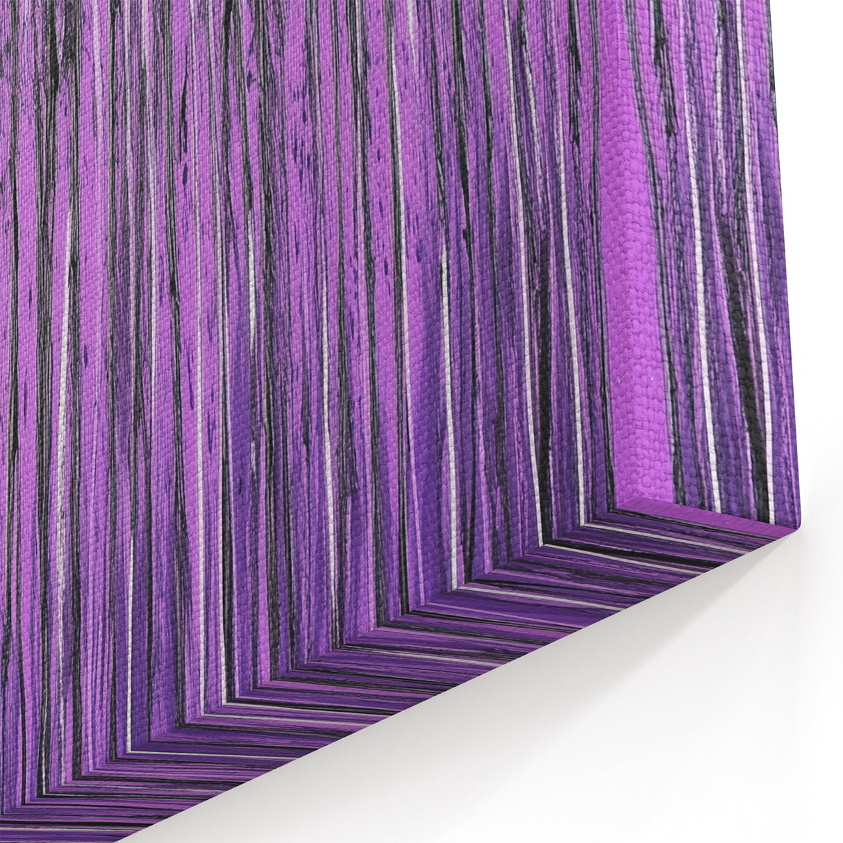 Purple Symphony - Abstract Floral Wall Art with Bold Textures