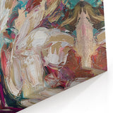 Blooming Elegance - Abstract Floral Wall Art with Soft Brushstrokes