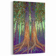 Enchanted Forest - Abstract Floral Wall Art with Mystical Charm