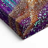 Enchanted Forest - Abstract Floral Wall Art with Mystical Charm