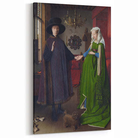 Arnolfini Portrait by Jan van Eyck - Renaissance Art Print