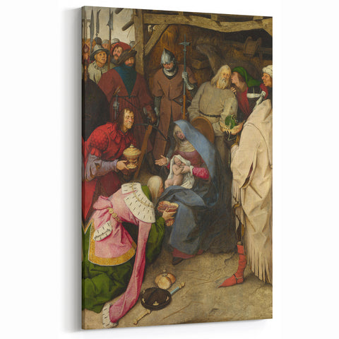 Adoration of the Magi by Pieter Bruegel - Renaissance Art Print
