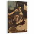 Saint Jerome in the Wilderness by Leonardo da Vinci - Renaissance Print