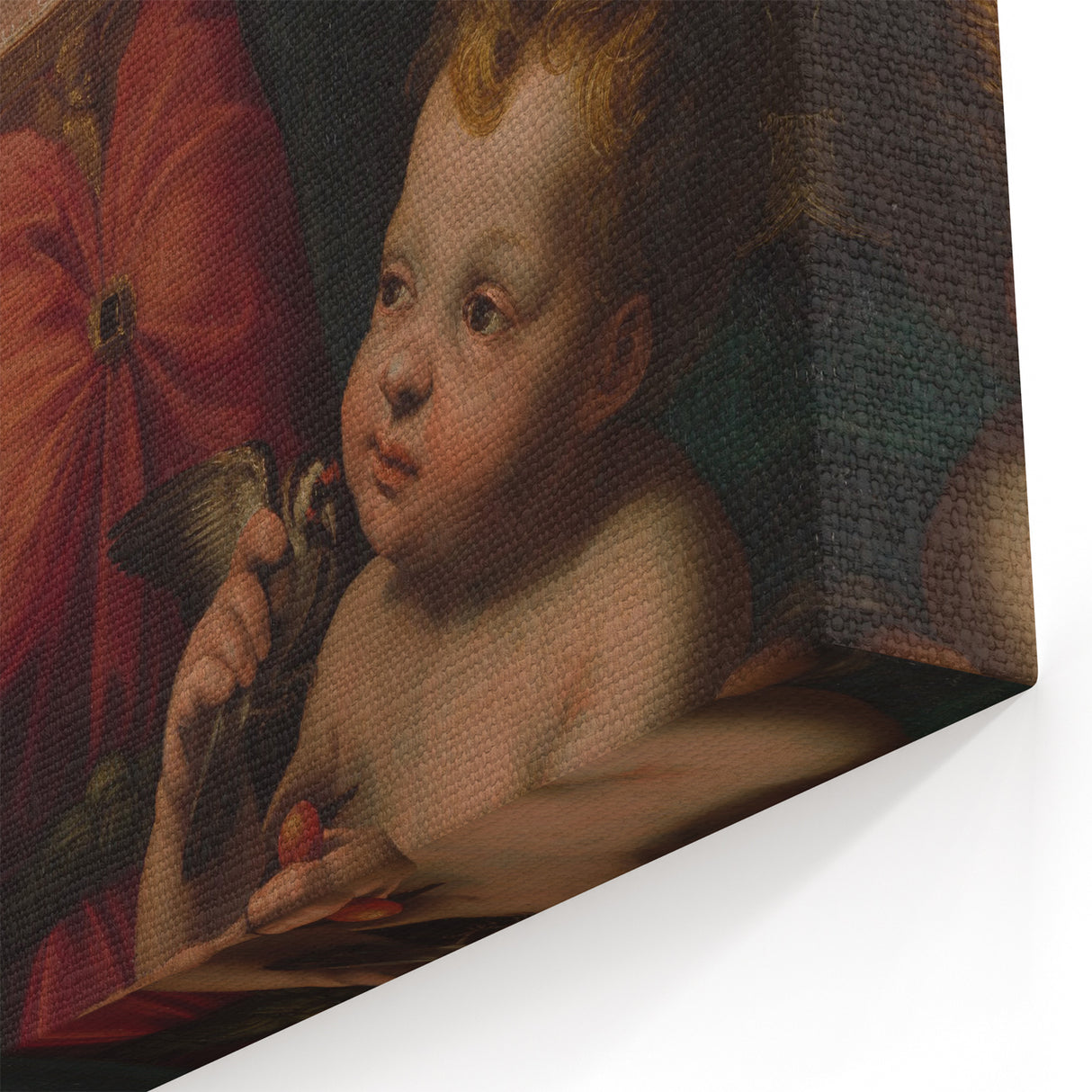 Holy Family with Infant Saint John by Perino del Vaga - Renaissance Art
