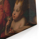 Holy Family with Infant Saint John by Perino del Vaga - Renaissance Art