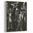 Expressionist Art: Feelings by Ernst Ludwig Kirchner Canvas Print