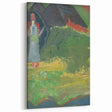 Expressionist Landscape – Girl in Front of a Shepherd’s Hut Print