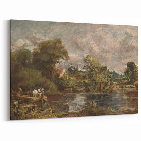 Romanticism Art: "The White Horse" by John Constable