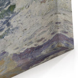 Expressionist Seascape – Gray Day at the Sea Canvas Print