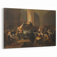 Romanticism Art: "Auto de Fé" by Francisco Goya