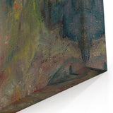 Expressionist Art - Abstract Portrait in Soft Vibrant Hues