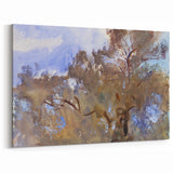 Treetops Against Sky - Romanticism Nature Canvas by John Singer Sargent