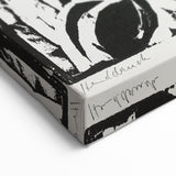 Expressionist Art - Striking Monochrome Portrait in Abstract Style