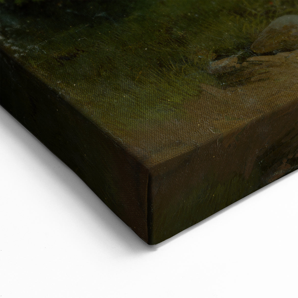 Famous Romantic Era Art: Alpine Landscape - Romanticism Canvas Print