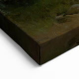 Famous Romantic Era Art: Alpine Landscape - Romanticism Canvas Print