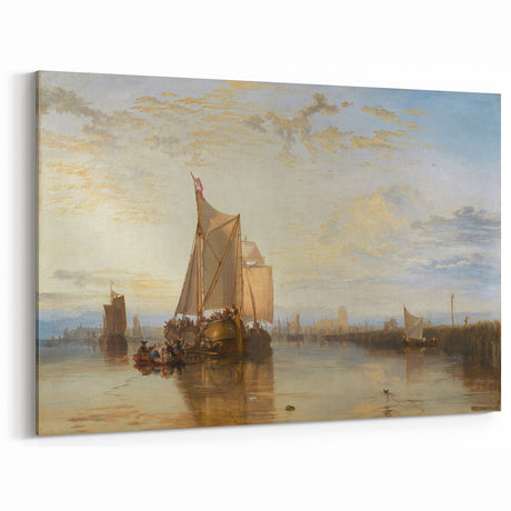 Romantic Art Prints: The Dort Packet-Boat - Historical Maritime Wall Art