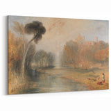 Romantic Art Prints: Schloss Rosenau, Coburg - Historic Landscape Wall Art