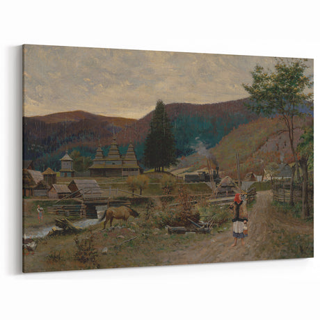 Classic Romantic Paintings: Volovec Landscape Romanticism Wall Art