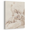 Famous Romantic Era Art: Time and Truth - Historical Romantic Canvas