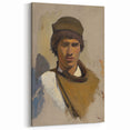 Romantic Art Prints: Young Gypsy - Historical Romanticism Portrait