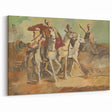 Expressionist Horse Riders Painting | Modern Abstract Expressionism