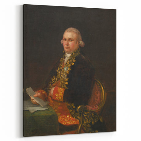 Francisco Goya's Don Antonio Noriega - Famous Romantic Era Art