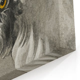 Romantic Goat Portrait by Jean-Bernard - Historical Romantic Canvas