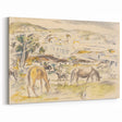 Expressionist Art - Horses in Landscape by Jules Pascin