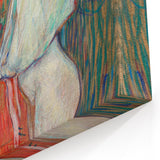 Impressionist Wall Art - Rue des Moulins by Toulouse-Lautrec - French Art