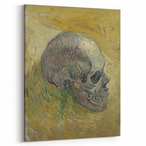 Expressionist Wall Art - Skull by Vincent Van Gogh - Bold Impressionism