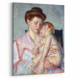 Impressionist Wall Art - Sleepy Baby by Mary Cassatt - Motherly Bond