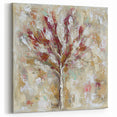 Textured Abstract Tree Art - Elegant Botanical Wall Decor in Neutral Tones