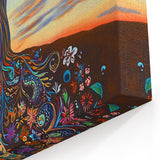 Colorful Tree Abstract Art - Vibrant Nature-Inspired Canvas