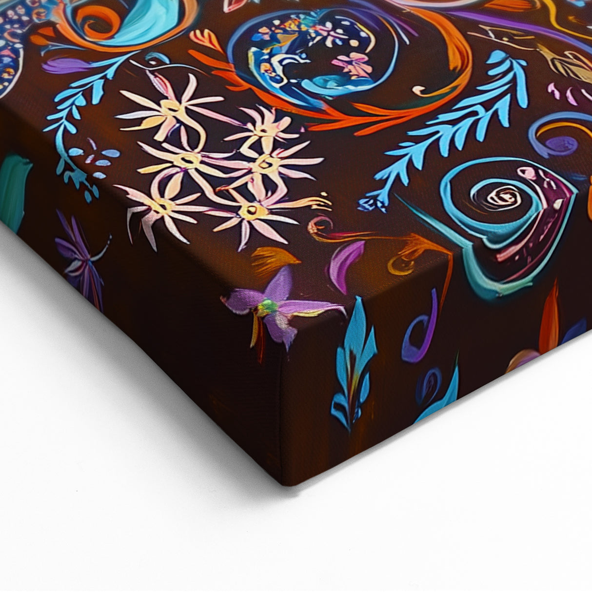 Colorful Tree Abstract Art - Vibrant Nature-Inspired Canvas