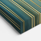 Minimalist Forest Abstract Canvas - Elegant Vertical Art Design