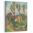 Modern Wall Art - Abstract Landscape with Vibrant Natural Hues