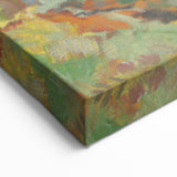 Modern Wall Art - Abstract Landscape with Vibrant Natural Hues
