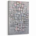 Modern Wall Art: Piet Mondrian's Composition No. IV – Abstract Geometry