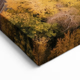 Autumn Bridge Wall Art – Railway Crossing in Fall