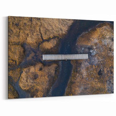 Bridge Paintings – Rustic Wooden Crossing