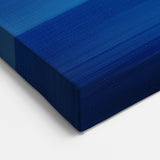 Dynamic Blue Geometric Shapes - Modern Abstract Wall Art