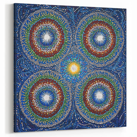 Contemporary Abstract Canvas - Geometric Art for Modern Spaces