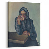 Expressionist Art - Worry by Konštantín Bauer Wall Décor