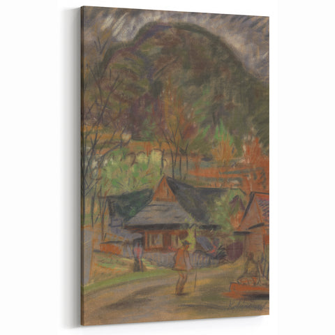 Expressionism Wall Art - In a Village by Arnold Peter Weisz