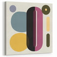 Modern Geometric Art Prints - Vibrant Abstract Wall Art in Bold Tones