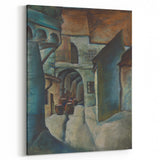Expressionism Wall Art - Košický Dvor by Konštantín Bauer
