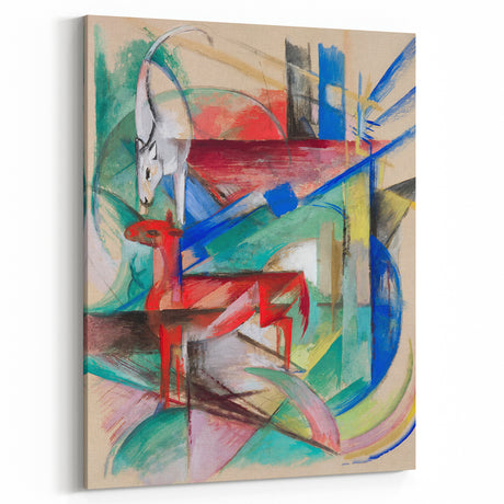 Franz Marc's Abstract Animals - Expressionist Wall Art for Home